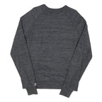 CHAMPION Mens Grey Crew Neck M Cotton Blend Pullover Sweatshirt Casual