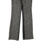 DIESEL Mens Cotton Blend Black & Grey Regular Straight Trousers W28 L34 Casual