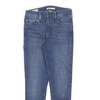 LEVI'S 721 BIG E Womens Jeans Blue Slim Skinny Denim Medium W28 L26 Vintage