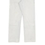 LEVI'S 501XX Mens Jeans White Regular Straight Denim W29 L29 Classic Button