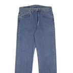 LEVI'S 501 Mens Jeans Blue Regular Straight Denim Medium W32 L32 Classic Fit