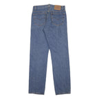 LEVI'S 501 Mens Jeans Blue Regular Straight Denim Medium W32 L32 Classic Fit