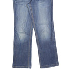 CALVIN KLEIN JEANS Womens Regular Straight Denim Medium W32 L30 Bootcut Cotton