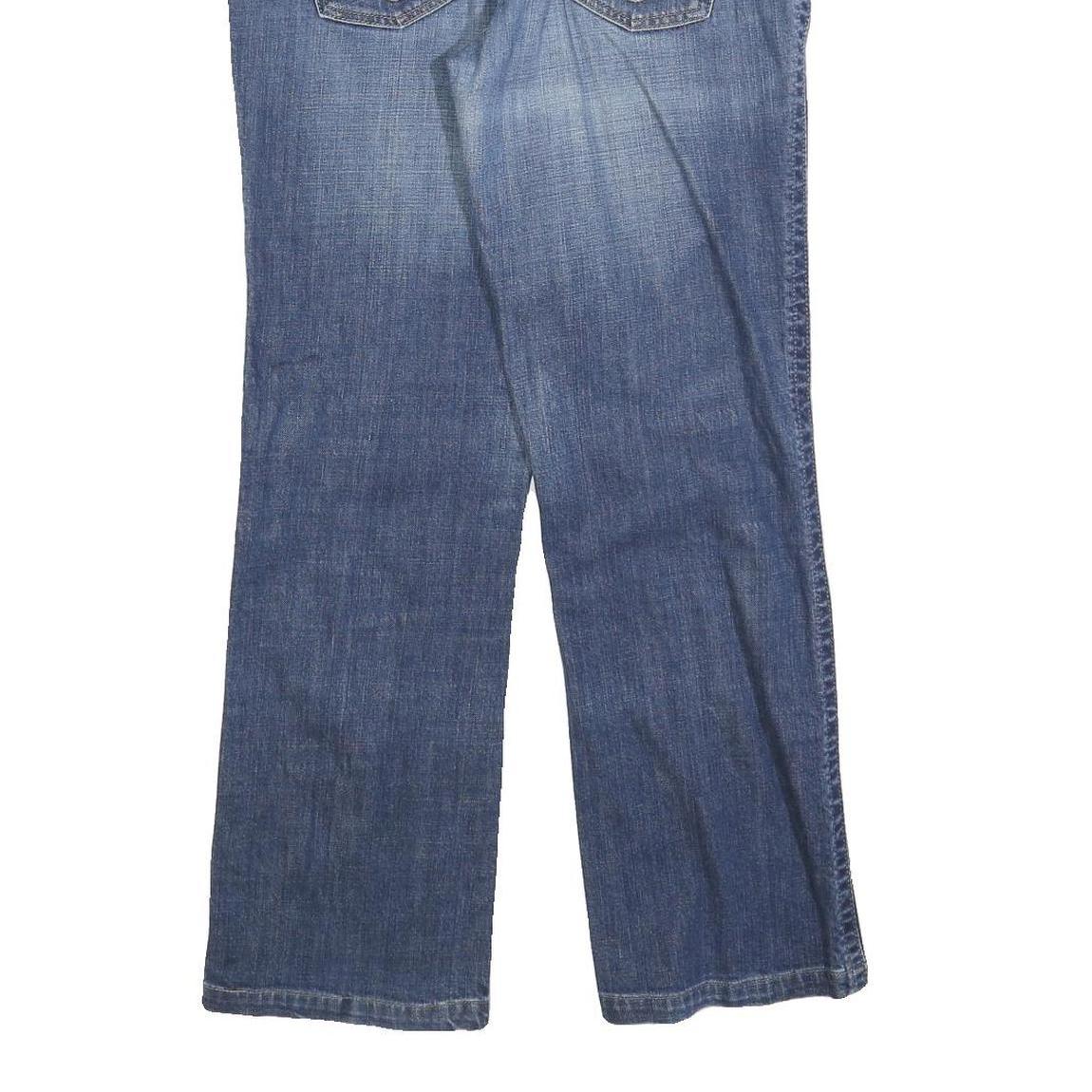 CALVIN KLEIN JEANS Womens Regular Straight Denim Medium W32 L30 Bootcut Cotton