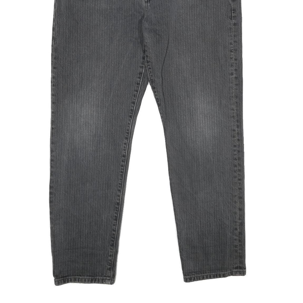 LEVI'S 501 '81 Mens Jeans Black Classic Straight Denim Medium W31 L29 Button