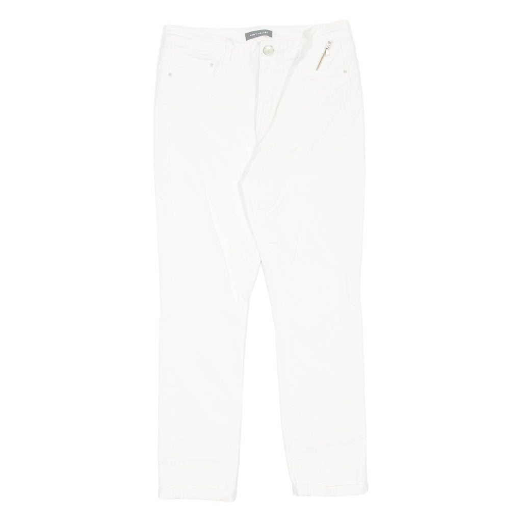 MINT VELVET Womens Jeans White Slim Skinny W29 L26
