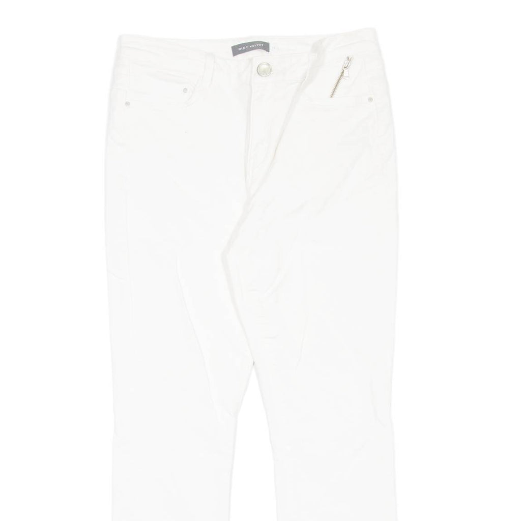 MINT VELVET Womens Jeans White Slim Skinny W29 L26