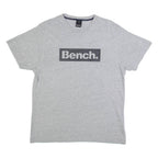 BENCH Mens T-Shirt Grey L