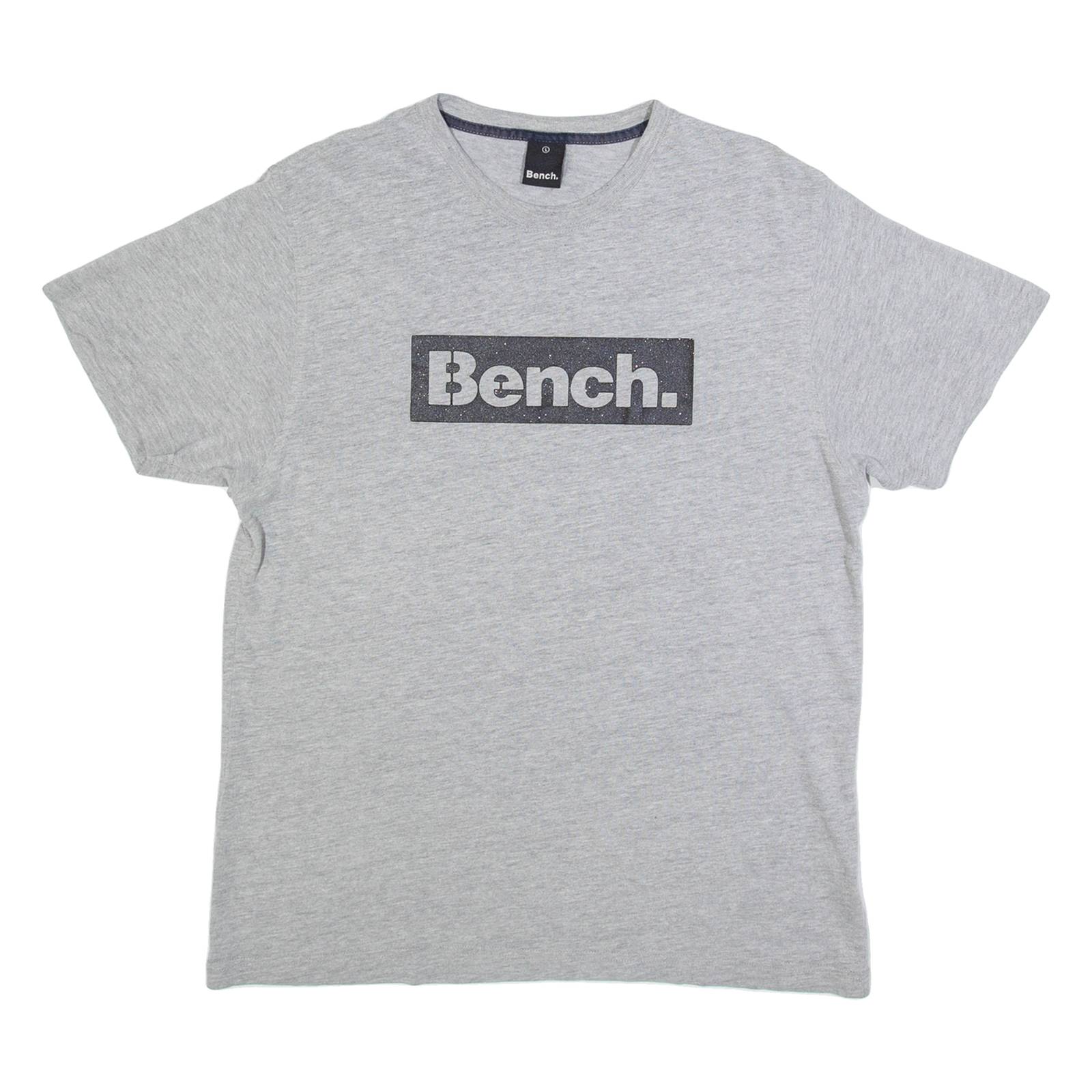 BENCH Mens T-Shirt Grey L
