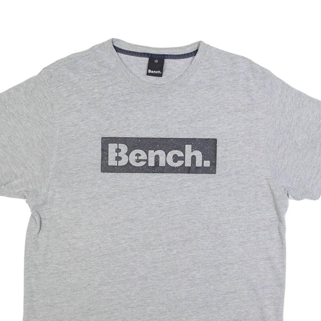 BENCH Mens T-Shirt Grey L