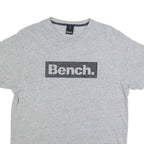 BENCH Mens T-Shirt Grey L