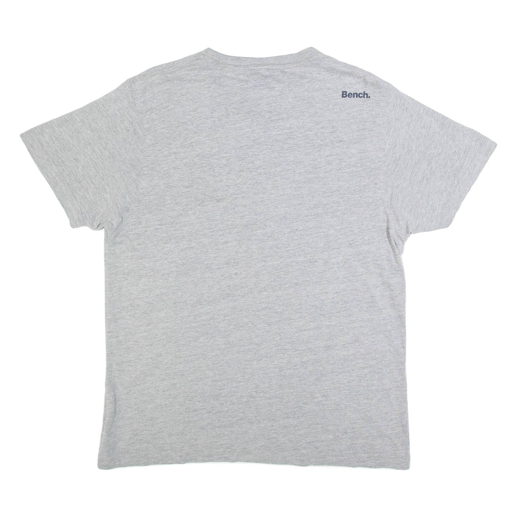 BENCH Mens T-Shirt Grey L