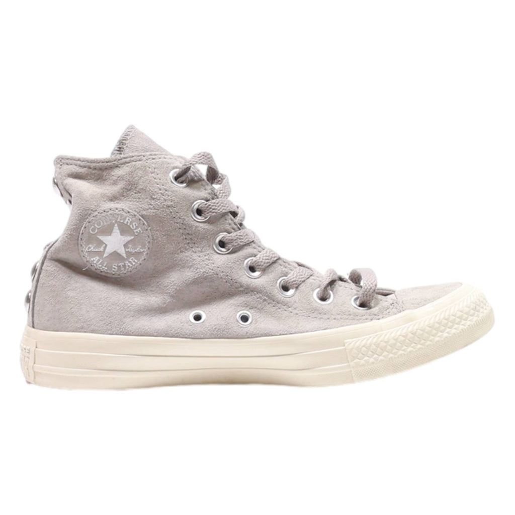 CONVERSE High Top Trainers Grey Canvas Womens UK 4