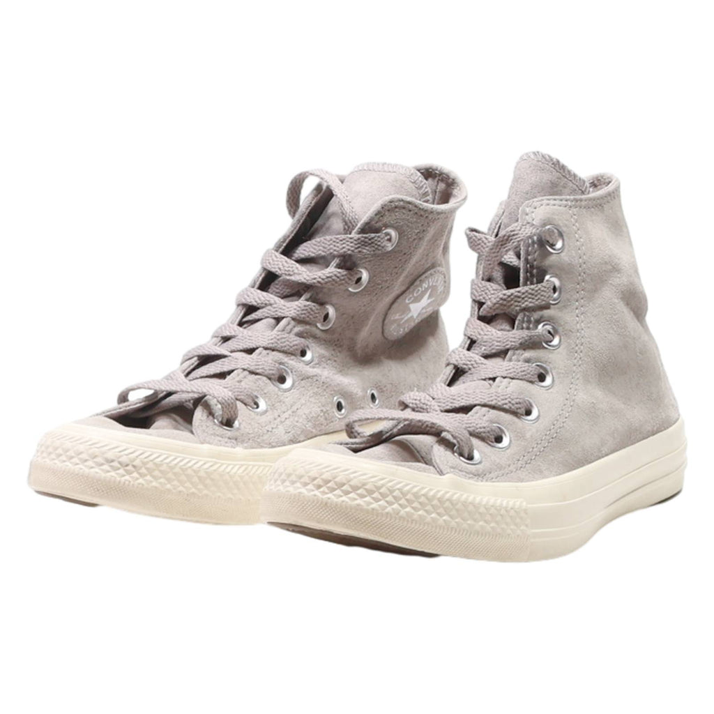 CONVERSE High Top Trainers Grey Canvas Womens UK 4