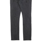 GUESS Mens Jeans Black Slim Skinny Denim W33 L30 Stylish Zip Cotton Blend