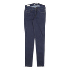 LEVI'S 711 Big E Womens Slim Skinny Denim Medium W26 L30 Stretch Cotton Blend