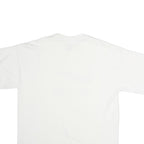 NIKE Mens White Air Graphic T-Shirt M Short Sleeve Crew Neck Cotton Casual