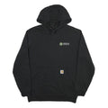 CARHARTT Mens Black Inductive Automation Pullover Hoodie M Cotton Blend