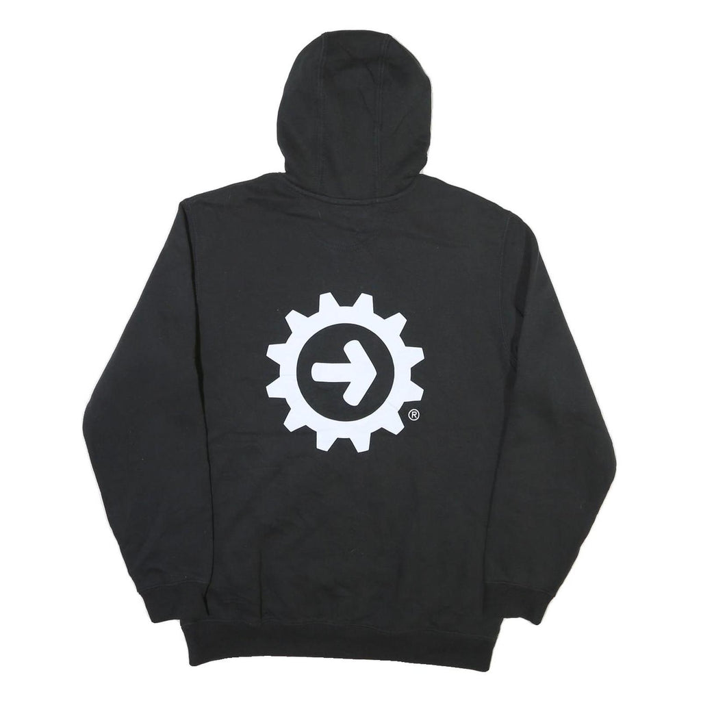 CARHARTT Mens Black Inductive Automation Pullover Hoodie M Cotton Blend