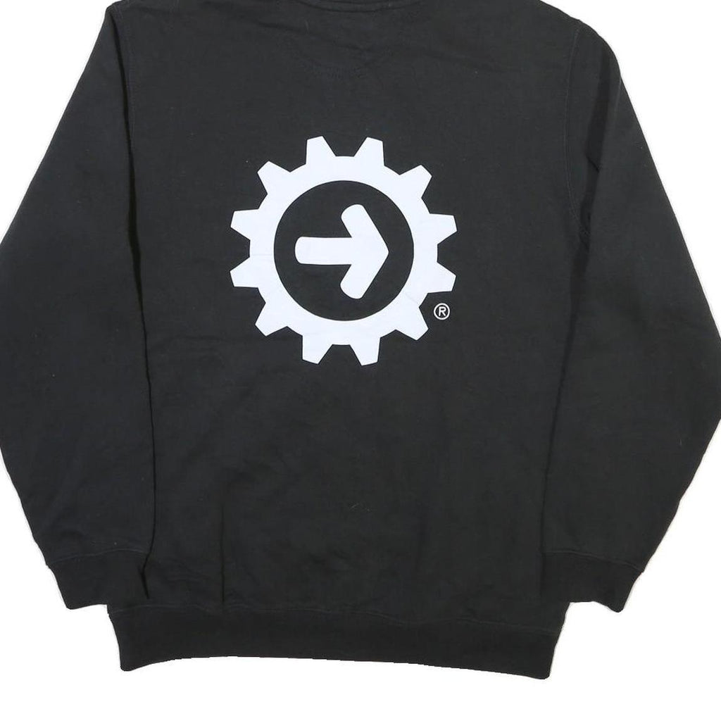 CARHARTT Mens Black Inductive Automation Pullover Hoodie M Cotton Blend