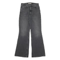 LEVI'S Womens Regular Fit Flared Denim Dark W27 L30 Zip Cotton Blend Jeans