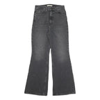 LEVI'S Womens Regular Fit Flared Denim Dark W27 L30 Zip Cotton Blend Jeans