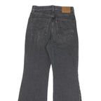 LEVI'S Womens Regular Fit Flared Denim Dark W27 L30 Zip Cotton Blend Jeans