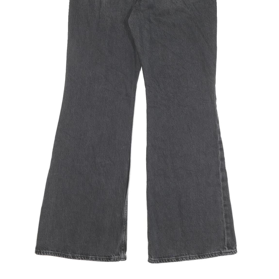 LEVI'S Womens Regular Fit Flared Denim Dark W27 L30 Zip Cotton Blend Jeans