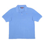 KAPPA Mens Blue Short Sleeve Polo Shirt M Cotton Basic Casual Summer