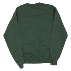 CHAMPION Mens Green PLNU Crew Neck M Cotton Blend Sweatshirt