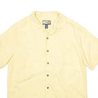 HAVANA JACK'S CAFE Mens Plain Shirt Yellow M