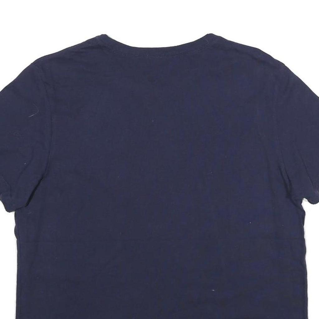 REEBOK Womens Navy Blue San Diego Chargers Graphic T-Shirt L Short Sleeve Crew