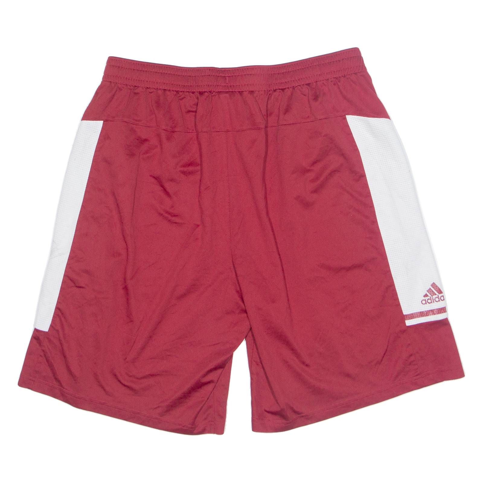 ADIDAS Indiana Hoosiers Football USA Mens Sports Shorts Red Relaxed XL W33