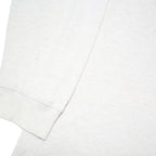 NAUTICA Mens Cream Long Sleeve Plain XL Cotton Blend Polo Shirt Classic Fit