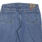 WRANGLER Mens Denim Blue Casual Shorts L W38 Cotton Blend 5-Pocket Classic Fit