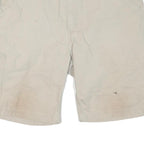 CARHARTT Mens Beige Casual Shorts L W36 Cotton Blend Workwear Pocketed