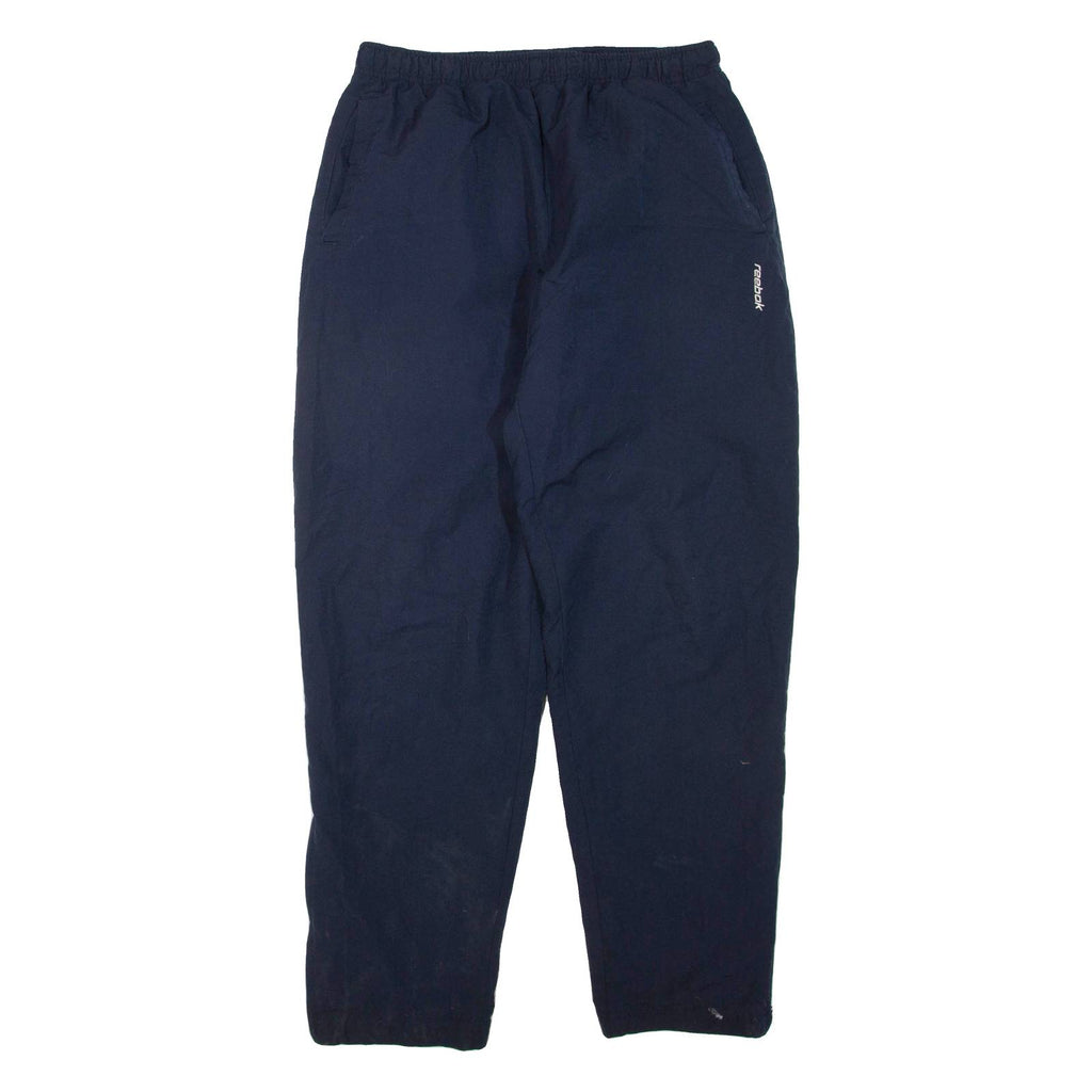 REEBOK Womens Joggers Blue Straight UK 16 W30 L30