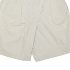 LIZSPORT Womens Shorts Beige Casual Plain M W30 Cotton Blend Relaxed Fit