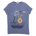 THE SIMPSONS Womens T-Shirt Blue S