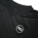 NIKE Mens Black Modern T90 T-Shirt S Short Sleeve V-Neck Sports Performance