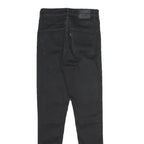 LEVI'S Mile High Super Skinny Womens Jeans Black Slim Skinny Denim Woven W25 L29