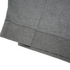 POLO RALPH LAUREN Mens Grey Pullover Plain Cotton Blend Jumper XL Quarter Zip