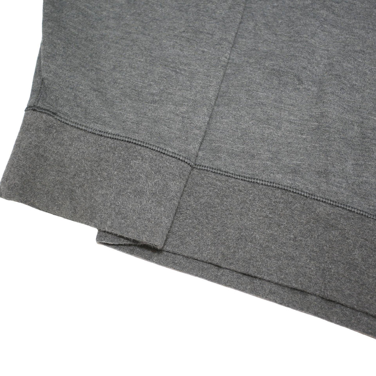POLO RALPH LAUREN Mens Grey Pullover Plain Cotton Blend Jumper XL Quarter Zip