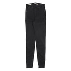 LEVI'S Womens Black Slim Skinny Denim Jeans Cotton Blend W26 L32 Stretch Comfort