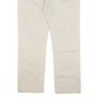 LEVI'S Mens Cotton Blend Beige Regular Straight Trousers W34 L30 Casual Comfort