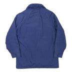 WOOLRICH Womens Blue Polyester Blend Jacket S Plain Zip Up Classic Outdoor