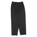 COUNTERPARTS Womens Black Regular Fit Straight Trousers W28 L30 Classic Tailored