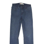 LEVI'S 511 Mens Jeans Blue Slim Skinny Denim Medium W27 L27 Zip Closure