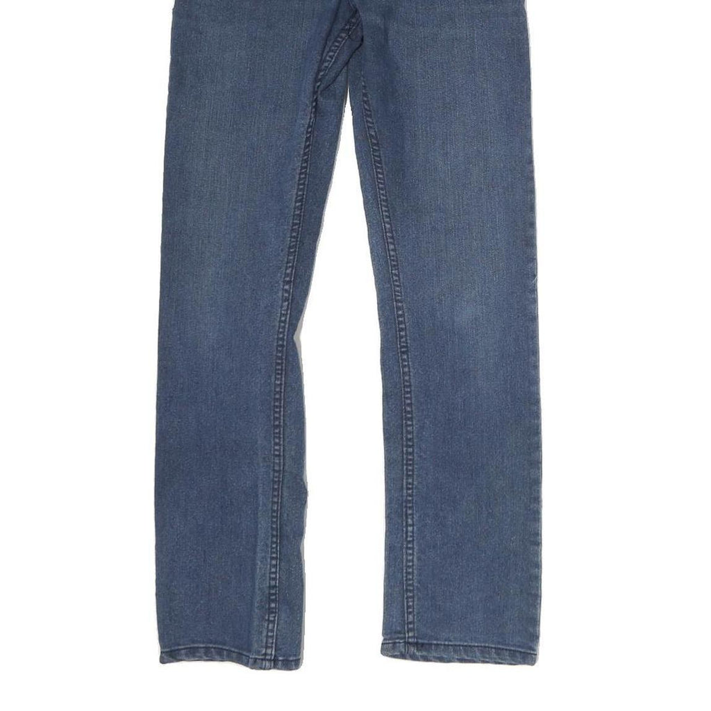 LEVI'S 511 Mens Jeans Blue Slim Skinny Denim Medium W27 L27 Zip Closure