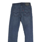LEVI'S 511 Mens Jeans Blue Slim Skinny Denim Medium W27 L27 Zip Closure